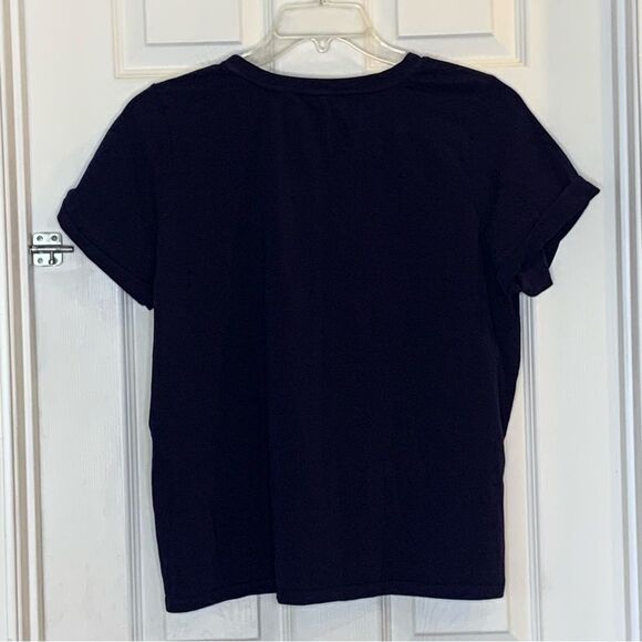 Draper James x Eloquii Darlin’ Tee Navy Size 14/16 - Picture 2 of 9